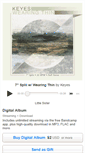 Mobile Screenshot of keyes.bandcamp.com