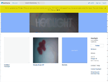 Tablet Screenshot of headlight.bandcamp.com
