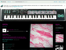 Tablet Screenshot of breezin.bandcamp.com