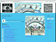 Tablet Screenshot of hurlingham.bandcamp.com