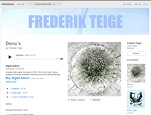 Tablet Screenshot of frederikteigemusic.bandcamp.com