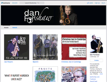 Tablet Screenshot of danforshaw.bandcamp.com