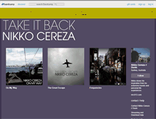 Tablet Screenshot of nikkocereza.bandcamp.com