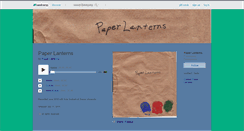 Desktop Screenshot of paperlanterns.bandcamp.com
