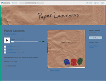 Tablet Screenshot of paperlanterns.bandcamp.com