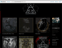 Tablet Screenshot of everythingwentblack.bandcamp.com