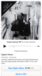 Mobile Screenshot of coupcouroux.bandcamp.com