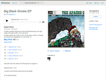 Tablet Screenshot of apache5.bandcamp.com