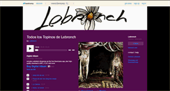 Desktop Screenshot of lebronch.bandcamp.com
