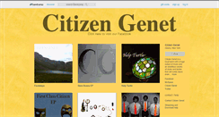Desktop Screenshot of citizengenet.bandcamp.com