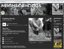 Tablet Screenshot of neighborhoods.bandcamp.com