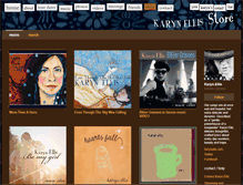Tablet Screenshot of karynellis.bandcamp.com