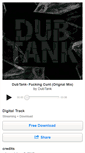 Mobile Screenshot of dubtank.bandcamp.com