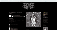 Desktop Screenshot of infamechile.bandcamp.com