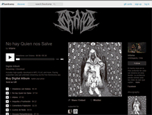 Tablet Screenshot of infamechile.bandcamp.com