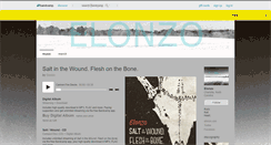 Desktop Screenshot of elonzo.bandcamp.com