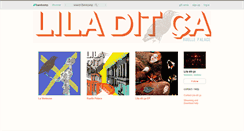 Desktop Screenshot of lila-dit-ca.bandcamp.com