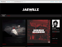 Tablet Screenshot of jaewillz.bandcamp.com