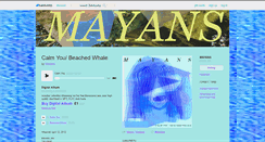 Desktop Screenshot of mayans.bandcamp.com