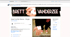 Desktop Screenshot of brettvanderzee.bandcamp.com