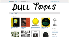Desktop Screenshot of dulltools.bandcamp.com