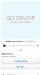 Mobile Screenshot of goldeneye.bandcamp.com