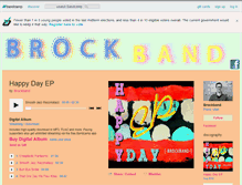 Tablet Screenshot of brockband.bandcamp.com