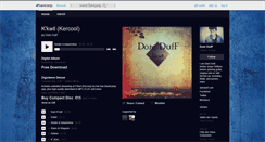 Desktop Screenshot of domduff.bandcamp.com
