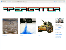 Tablet Screenshot of apergator.bandcamp.com