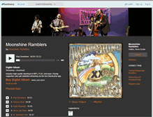 Tablet Screenshot of moonshineramblers.bandcamp.com