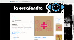 Desktop Screenshot of escafandra.bandcamp.com