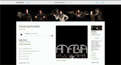 Desktop Screenshot of anfibia.bandcamp.com