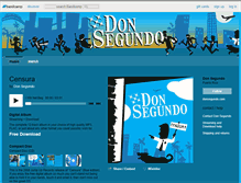 Tablet Screenshot of donsegundo.bandcamp.com