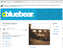 Tablet Screenshot of bluebear.bandcamp.com