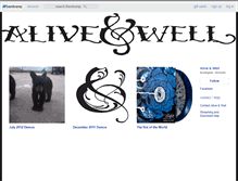 Tablet Screenshot of iamaliveandwell.bandcamp.com