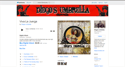 Desktop Screenshot of diegosumbrella.bandcamp.com