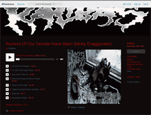 Tablet Screenshot of kalibasny.bandcamp.com