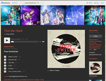 Tablet Screenshot of dropswitch.bandcamp.com