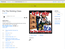 Tablet Screenshot of leftout.bandcamp.com