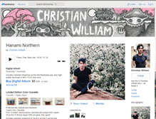 Tablet Screenshot of christianwilliam.bandcamp.com
