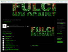 Tablet Screenshot of fulciholocaust.bandcamp.com