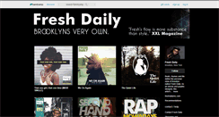Desktop Screenshot of freshdaily.bandcamp.com