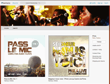Tablet Screenshot of creativ-prod.bandcamp.com