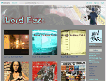 Tablet Screenshot of lordfaz.bandcamp.com