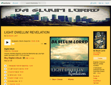 Tablet Screenshot of dasluumlorrd.bandcamp.com