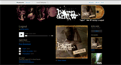 Desktop Screenshot of bornanew.bandcamp.com