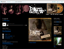 Tablet Screenshot of bornanew.bandcamp.com
