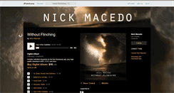 Desktop Screenshot of nickmacedo.bandcamp.com