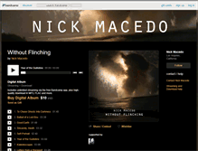 Tablet Screenshot of nickmacedo.bandcamp.com