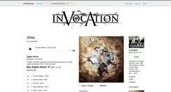 Desktop Screenshot of invocationuk.bandcamp.com